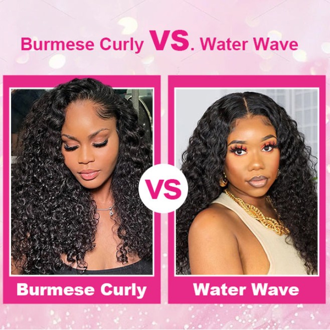 CurlyMe ~ Step Up Your Hair Game with Burmese Curly Wig and Water Wave Wig
