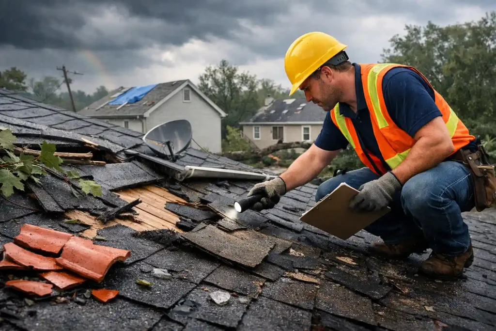 How to Check Your Roof After a Storm Without Climbing Up